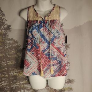 New Boundaries Handkerchief Tank Top